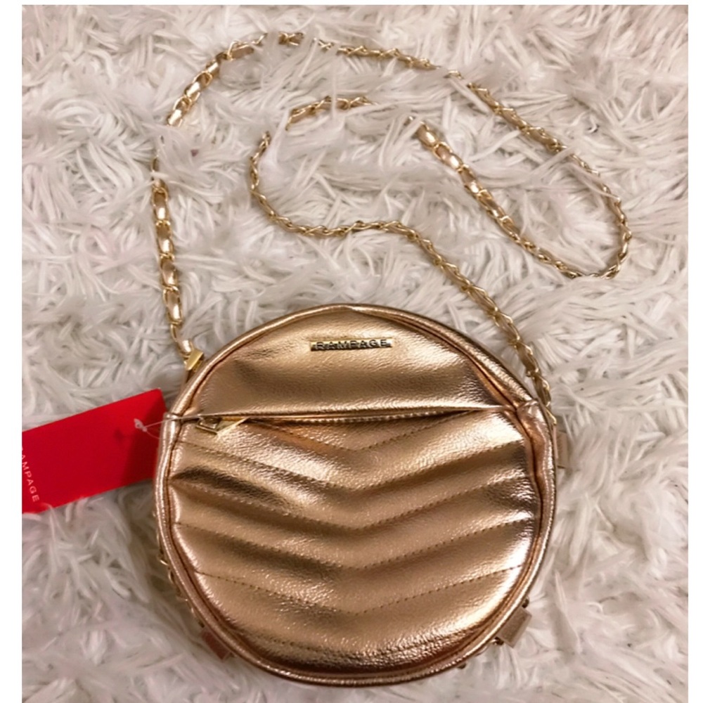 Gold Crossbody purse